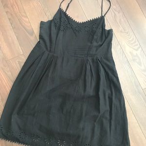 Woman’s black dress
